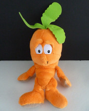 *. DOUDOU PELUCHE GOODNESS GANG TCC CHARLIE LA CAROTTE LIDL ORANGE 25cm NEUF*