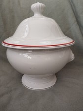 Soupière PORCELAINE d'Auteuil Service BISTROT JACQUES LOBJOY 