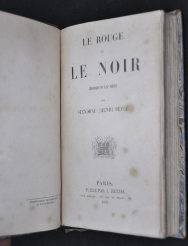Rouge noir stendhal - rouge,