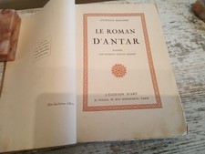 1926. LE ROMAN D ANTAR