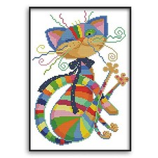 Mwoot diy kit broderie point - diy,