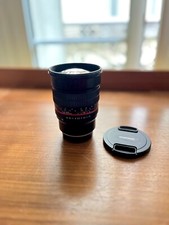Objectif Samyang 85mm pour monture Fujifilm X - Excellent état