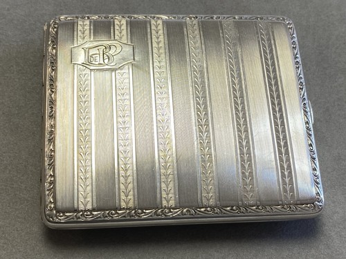 Ancien etui cigarette argent - ancien, a