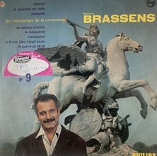 RARE Lp 33t 25 cm Brassens