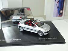 PEUGEOT 206 CC Gris NOREV 1:43