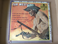 2xLP ALBUM 33T  -Far West - Vol. 1  musique film western VG+VG+  1977 france