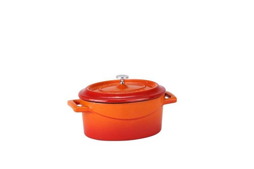 Mini cocotte ovale - , orange