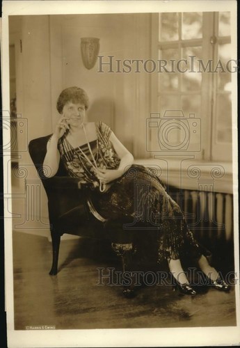 1923 press photo mme - photo,