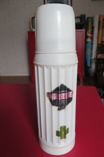 Bouteille thermos vintage - thermos, "