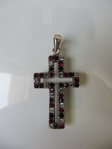 Beau vieux pendentif croix - pendentif,,