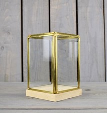 Vitrine verre laiton - en, et