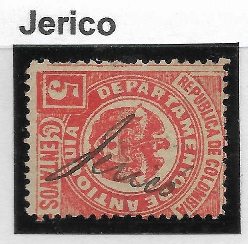 Antioquia 1893 5c rouge - 1893.,