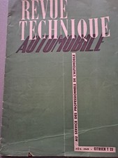 CITROEN T23 REVUE TECHNIQUE AUTOMOBILE 34 1949