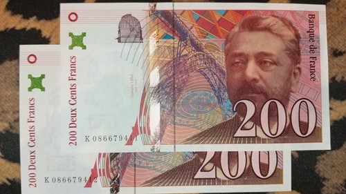 Billets 200 francs gustave - billets,