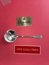 LOUCHE FRAISE   22 CM CHRISTOFLE MARLY  METAL  ARGENTÉ  TRÈS BEL ÉTAT;