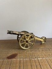 Ancien Canon Militaire d’Artillerie en Laiton/Bronze - Vintage 1,008kg