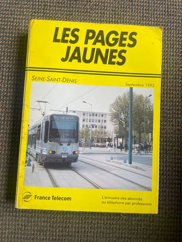 Annuaire pages jaunes - , vintage