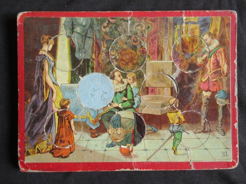 Ancienne planche loto 6 - loto,