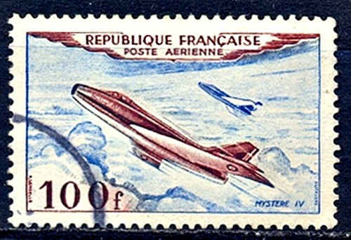 Timbre france poste aerienne - ,