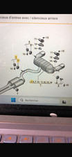 Echappement sport rs audi rs3 8v2 2019 bon état