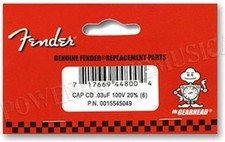 x10 Capas FENDER 0.3uf - 100v - 0015552049 - pour ton jazzbass & jazzmaster