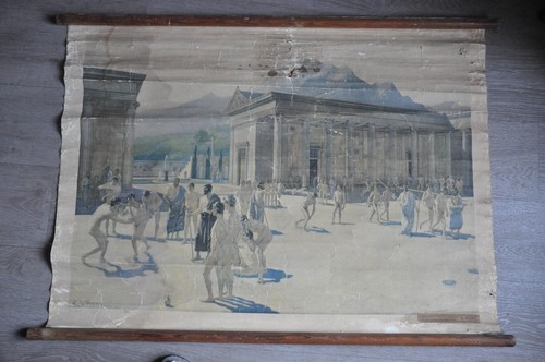 Ancienne affiche scolaire