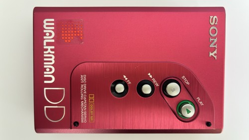 Walkman sony ddi rouge - walkman, wm-ddi