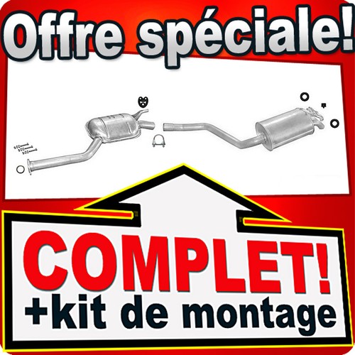 Ligne pot échappement pour - ligne,