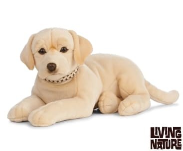 Peluche géant labrador beige - géant,