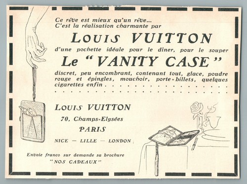 Louis vuitton 1921 vanity - louis,