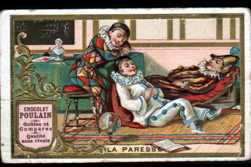 Image chromo chocolat - image, poulain