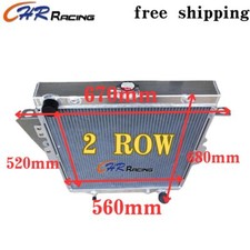 2 ROW Aluminum Radiator for
