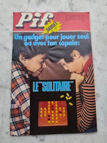 Pif gadget 409 solitaire - pif, le