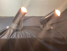 paire spot resistex metal applique vintage années 60 70 design dlg targetti