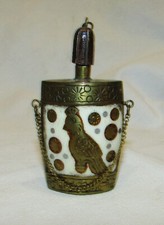 FLACON A OPIUM ANCIEN CHINE BRONZE TABATIERE 19ème siècle / 19th snuff bottle