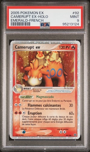 Carte pokémon camerupt - carte,