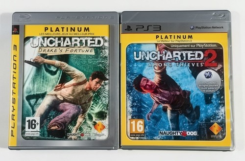 Uncharted ps3 lot 2 - uncharted,