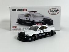 Nissan Skyline GTR R34 Kaido Works V2 Aéro Police Japonaise 1:64 Mini GT KHMG120
