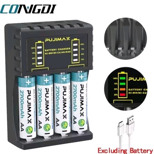 Chargeur piles aaa - chargeur,