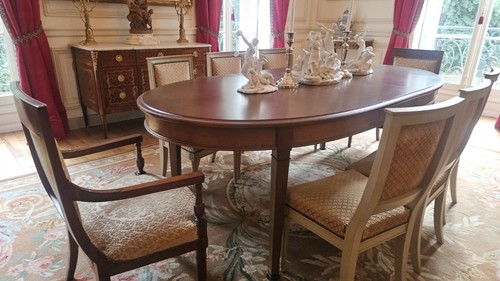 Table salle manger ovale - salle,