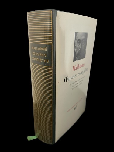 Pléiade mallarmé oeuvres - la, plÉiade-mallarmÉ-oeuvres
