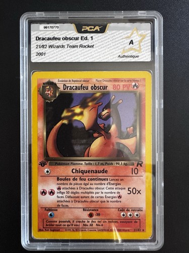 Pca pokémon jcc dracaufeu - jcc,