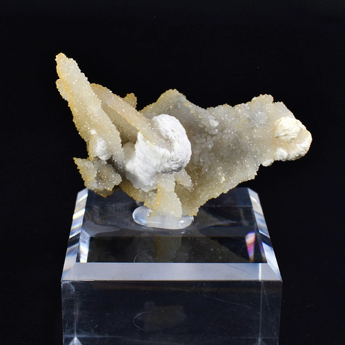 Barytine sur quartz - , cuzac
