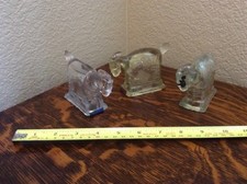 3 Spark Plug Glass Mule Donkey