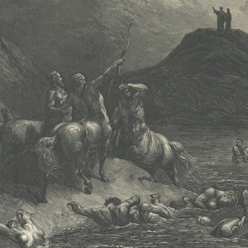 Les centaures enfer - centaures, inferno