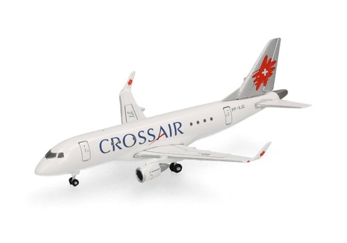 Herpa 538824 crossair embraer - crossair,