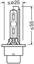 Ampoule P32d-5 D4S (lampe à