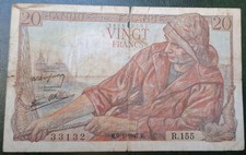 Billet 20 francs Pêcheur