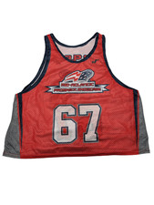 Maillot de basketball vintage réversible doublé MAPS 67 taille L/XL #5baba