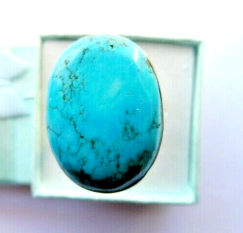 Bague turquoise bleue x - en, 26